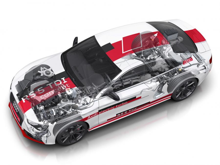Схема Audi RS5 TDI Concept 2014 года  (фото 10 из 30)